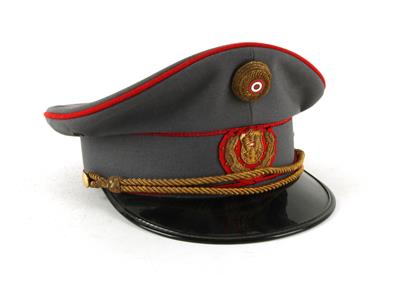 Tellerkappe für österreichische Gendarmerie, - Armi d'epoca, uniformi e militaria