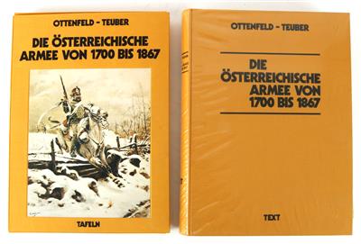 Teuber/Ottenfeld 'Die Österreichische Armee von 1700 bis 1867, - Starožitné zbraně