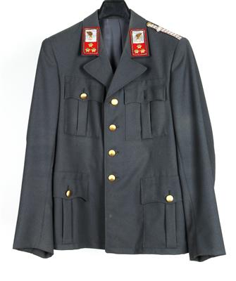 Uniformrock für einen Bezirksinspektor der österreichischen Gendarmerie, - Historische Waffen, Uniformen, Militaria - Schwerpunkt österreichische Gendarmerie und Polizei