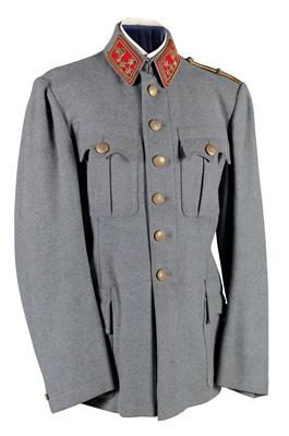 Uniformrock für einen Stabsrittmeister der österreichischen Gendarmerie, - Antique Arms, Uniforms and Militaria