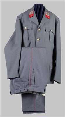 Uniformrock und Hose für einen Gruppeninspektor der österreichischen Gendarmerie, - Armi d'epoca, uniformi e militaria