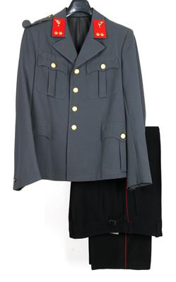 Uniformrock und Hose für einen Patrouillenführer der österreichischen Gendarmerie, - Armi d'epoca, uniformi e militaria