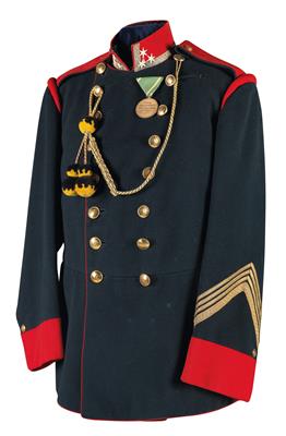 Waffenrock für einen Wachtmeister der k. k. Gendarmerie, - Antique Arms, Uniforms and Militaria