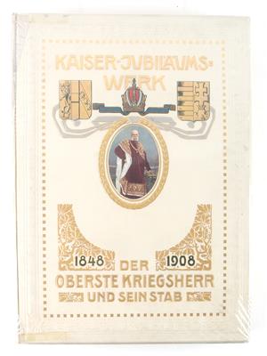 Buch - Kaiserjubiläumswerk 1848 1908, - Antique Arms, Uniforms and Militaria