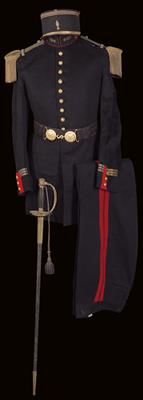 Komplette Gala-Uniform für einen Capitaine der französischen Artillerie - Armi d'epoca, uniformi e militaria