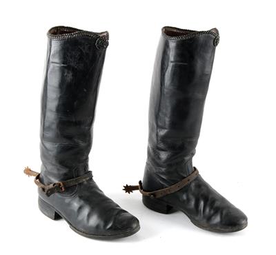 Paar Husarenstiefel (Tschismen), - Armi d'epoca, uniformi e militaria