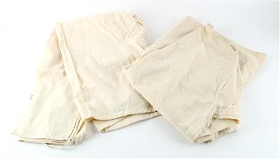 Unterhemd und Unterhose aus naturfarbenem Leinen, - Armi d'epoca, uniformi e militaria