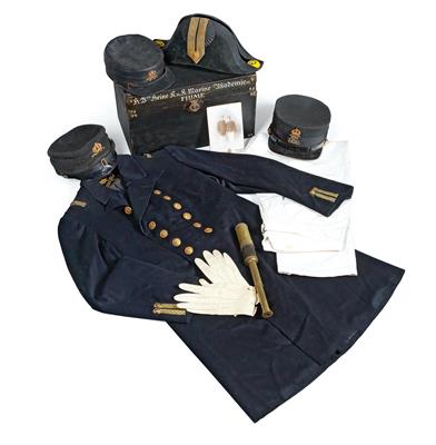 Konvolut k. u. k. Marine aus dem Nachlass von Baron Heinrich Heine, - Antique Arms, Uniforms and Militaria