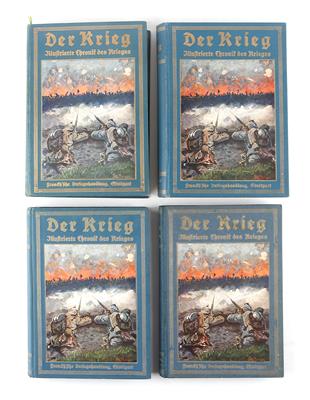 Buchreihe 'Der Krieg' Illustrierte Chronik des Krieges. - Historische Waffen, Uniformen, Militaria
