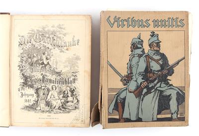 Konvolut von 2 Büchern der k. u. k. Monarchie, - Historische Waffen, Uniformen, Militaria