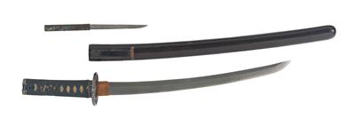 Japanisches Kurzschwert - Wakizashi, - Armi d'epoca, uniformi e militaria