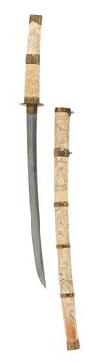 Japanisches Kurzschwert - Wakizashi, - Armi d'epoca, uniformi e militaria