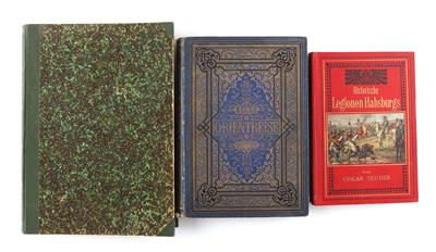 Konvolut von 3 militärischen Büchern aus der k. u. k. Zeit: - Antique Arms, Uniforms and Militaria