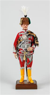 Krauhs-Figurine für einen Offizier der königlich ungarischen Leibgarde - Historische Waffen, Uniformen, Militaria