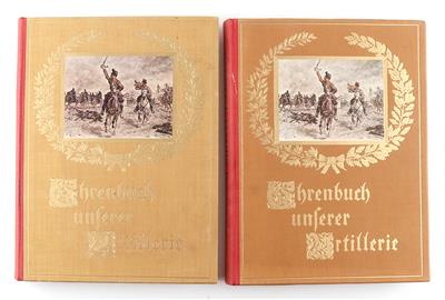 'Ehrenbuch unserer Artillerie', - Historische Waffen, Uniformen, Militaria