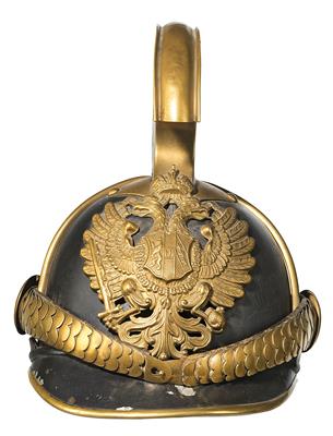 Helm für Chargen (Korporal, Zugführer) k. k. Dragoner oder Kürassiere M1850, - Starožitné zbraně