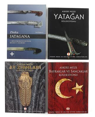 Konvolut Bücher, 4 Stück, - Historische Waffen, Uniformen, Militaria