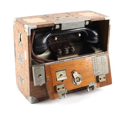 Feldtelefon der Fa. Kapsch  &  Söhne, - Armi d'epoca, uniformi e militaria