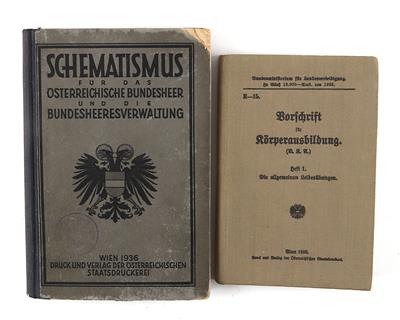 Schematismus für das Österreichische Bundesheer und die Bundesheeresverwaltung, Jahrgang 1936, - Antique Arms, Uniforms and Militaria