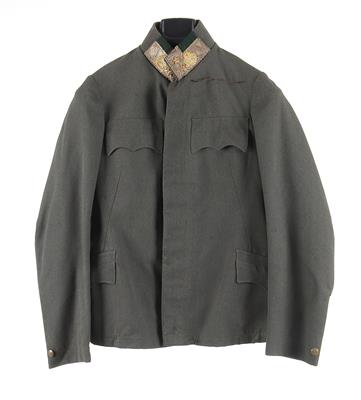 Feldgraue Bluse M33 für einen Oberstleutnant der Telegraphentruppe des 1. ÖBH, - Armi d'epoca, uniformi e militaria