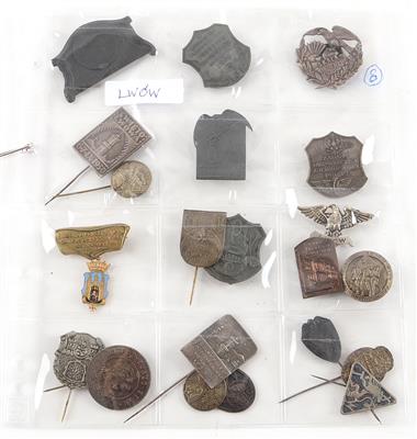 Konvolut von insgesamt 21 polnischen Kleinabzeichen - Armi d'epoca, uniformi e militaria