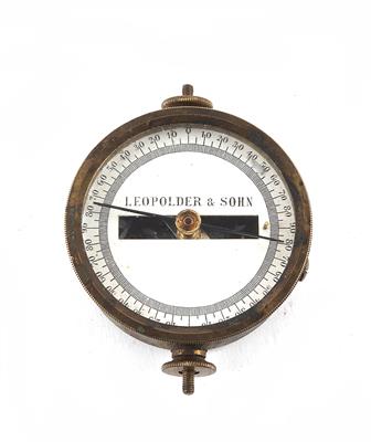 Galvanometer der k. u. k. Armee für die technischen Truppen um 1914, - Historische Waffen, Uniformen, Militaria