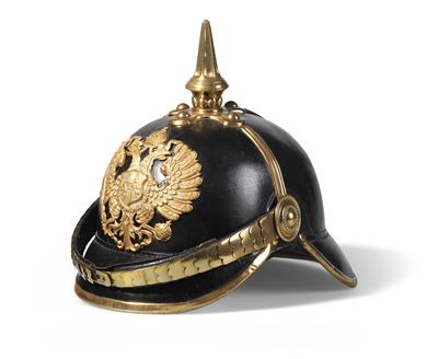 Helm M1899 für Mannschaften der k. k. Gendarmerie, - Historische Waffen, Uniformen, Militaria