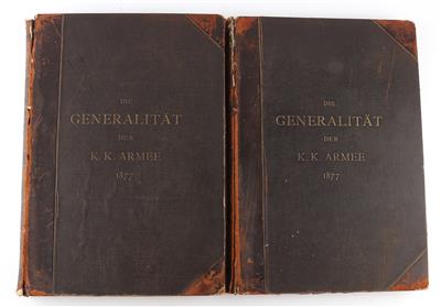 Konvolut von 3 milit. Büchern der k. u. k. Armee, - Antique Arms, Uniforms and Militaria
