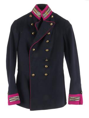 Rock für einen Frequentanten der k. k. Theresianischen Akademie (Schuluniform) um 1900, - Armi d'epoca, uniformi e militaria