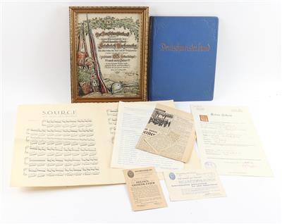 Teilnachlass des Deutschmeisters Oberst Friedrich Nechansky, - Armi d'epoca, uniformi e militaria