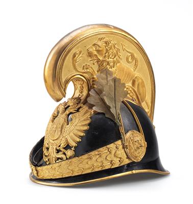 Helm für k. u. k. Dragoneroffiziere M 1905, - Historische Waffen, Uniformen, Militaria