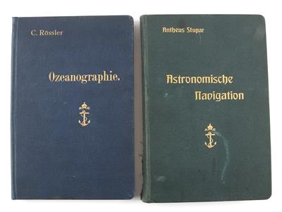 Konvolut von 2 Büchern zum Thema k. u. k. Kriegsmarine: - Historische Waffen, Uniformen, Militaria