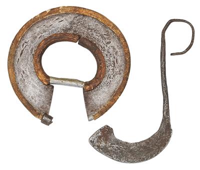 Ringmesser der Turkana und Acholi, - Starožitné zbraně