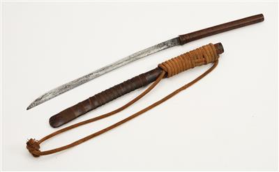 Burmesisches Schwert - Dah, - Antique Arms, Uniforms and Militaria