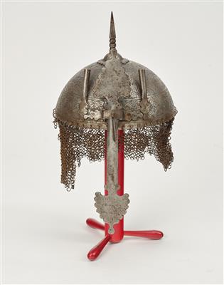 Indopersischer Helm - Kulah khud, - Starožitné zbraně