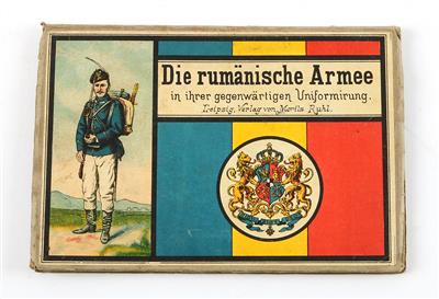 Uniformierungsbroschüre 'Die rumänische Armee', - Historische Waffen, Uniformen, Militaria