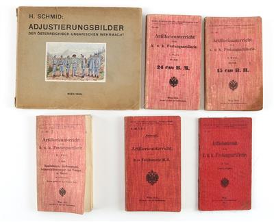 Broschüre: H. Schmid: Adjustierungsbilder der k. u. k. Armee, - Antique Arms, Uniforms and Militaria