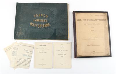 Buch 'Die Feld- und Gebirgsartillerien d. europ. Staaten im Jahre 1890' - Antique Arms, Uniforms and Militaria