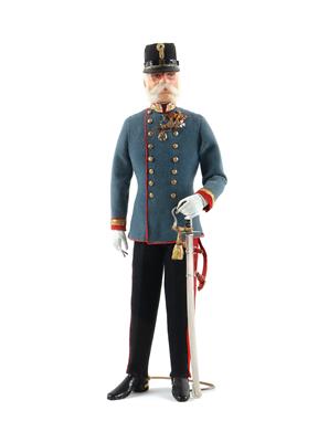 Prof. Helmut Krauhs (1912 Kosice-1995 Wien), österr. Künstler und Offizier, sog. 'Krauhs-Figurine', - Antique Arms, Uniforms and Militaria