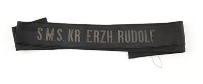 Kappenband für Matrosen der k. u. k. Kriegsmarine, - Antique Arms, Uniforms and Militaria