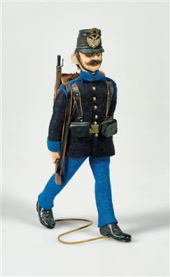 Prof. Helmut Krauhs (1912 Kosice-1995 Wien), österr. Künstler und Offizier, sog. 'Krauhs-Figurine', - Starožitné zbraně