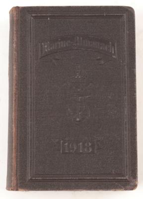 Almanach für die k. u. k. Kriegsmarine 1918, - Historische Waffen, Uniformen & Militaria