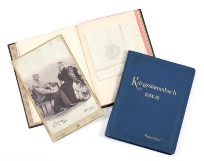 Konvolut von 2 Kriegsstammbüchern aus dem 1. WK, - Historische Waffen, Uniformen & Militaria