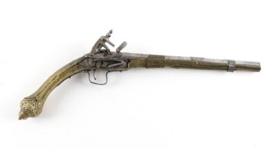 Miqueletschlosspistole, - Historische Waffen, Uniformen & Militaria