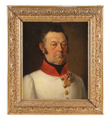 Ölportrait des Johann von Körössy, - Historische Waffen, Uniformen & Militaria