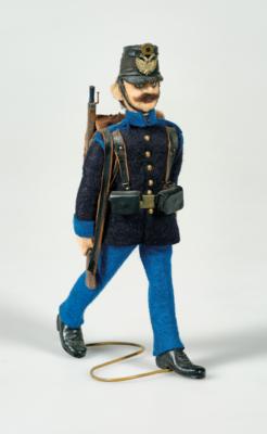 Prof. Helmut Krauhs (1912 Kosice-1995 Wien), österr. Künstler und Offizier, sog. 'Krauhs-Figurine', - Antique Arms, Uniforms & Militaria