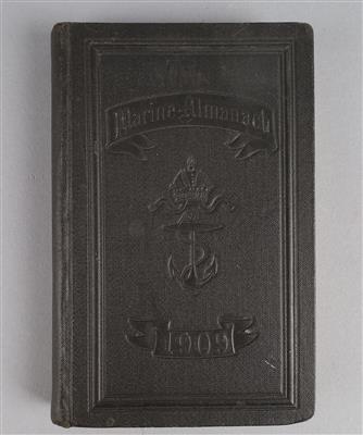 Almanach für die k. u. k. Kriegsmarine 1909, - Historische Waffen, Uniformen, Militaria