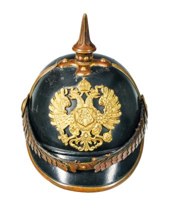 Helm M1899 für Mannschaften der k. k. Gendarmerie, - Starožitné zbraně