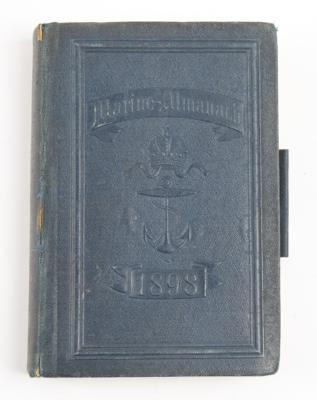 Marine-Almanach der k. u. k. Kriegsmarine, Jahrgang 1898 - Armi d'epoca, uniformi e militaria