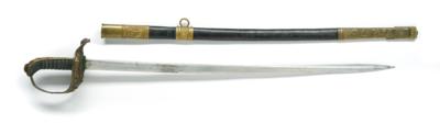 Säbel für Offiziere der k. k. Kriegsmarine M1850/71, - Antique Arms, Uniforms and Militaria